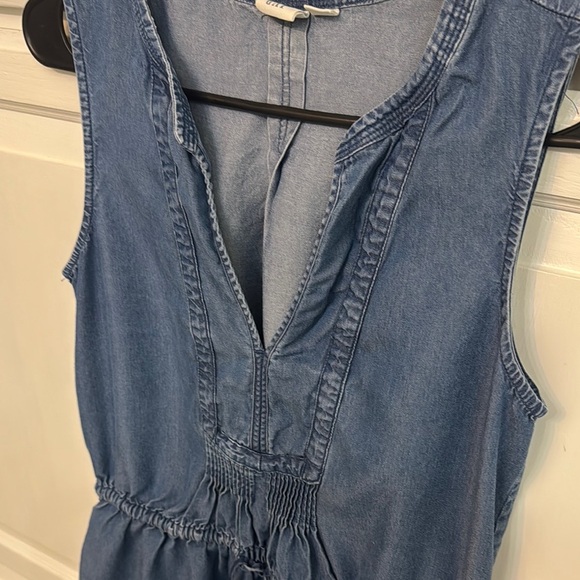 GAP Blue Sleeveless Dress. Size XS. Pockets. - Picture 3 of 7